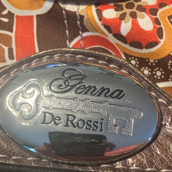 DeRossi De Rossi Purse Bag Handbag Paisley - Picture 10 of 11